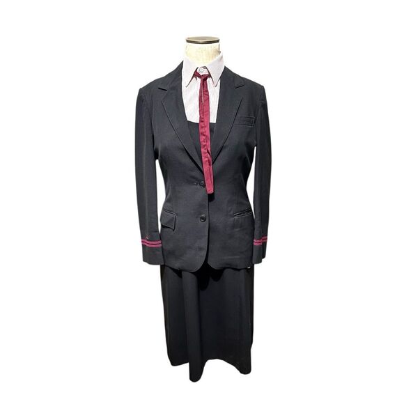 Vintage Piedmont Airlines NC Flight Attendant Dress Blazer Uniform Womens 10/12 - Picture 1 of 14